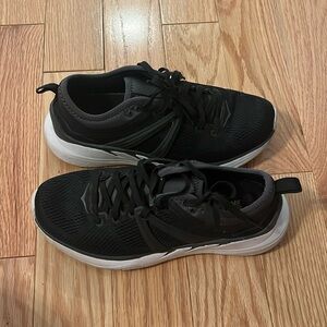 Hoka black sneakers